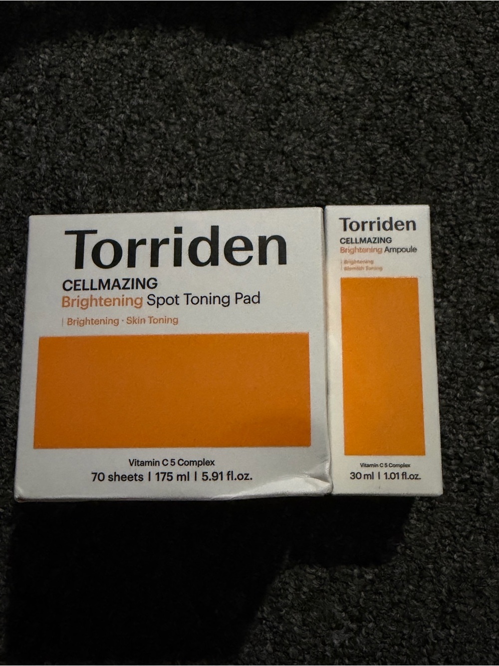 torrid Torriden Cellmazing Brightening Spot Toning Pad & Ampoule - Orange